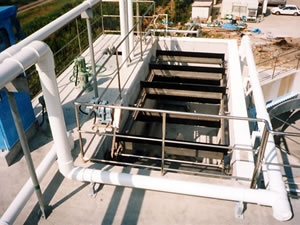 日本ハム諫早工場廃水処理施設 加圧浮上槽製作据付工事
