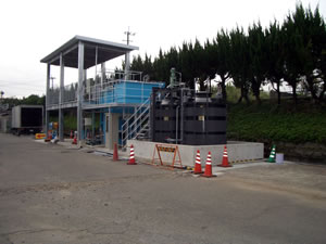 ユニチカ熊本工場様向排水処理設備